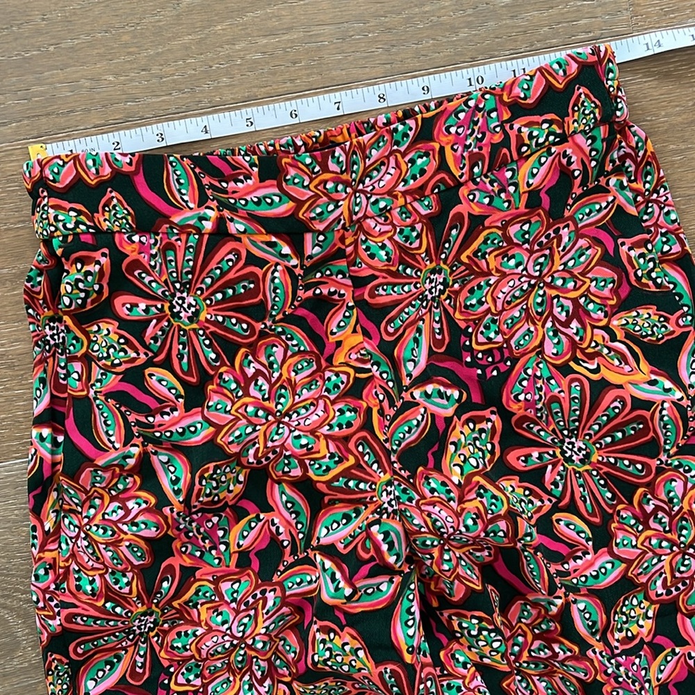 J Crew Jamie Floral Pants size 2 NWT - Picture 6 of 12